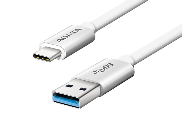 Cable Usb Tipo Adata Aca3Al-100Cm-Csv M Color Blanco