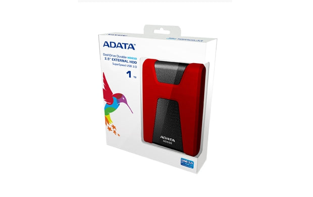 Disco Duro Externo Adata Ahd650-1Tu31-Crd Hd650 1000 Gb Usb 3.0 (Usb 2.0) 2.5