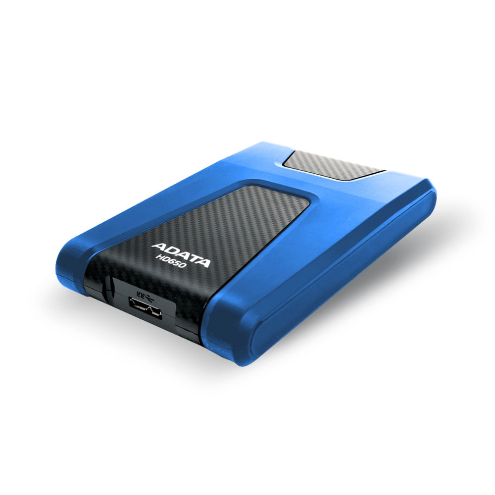 Dd Externo 1Tb Adata Hd650 2.5 Usb 3.2 Contragolpes Azul Windows/Mac/Linux