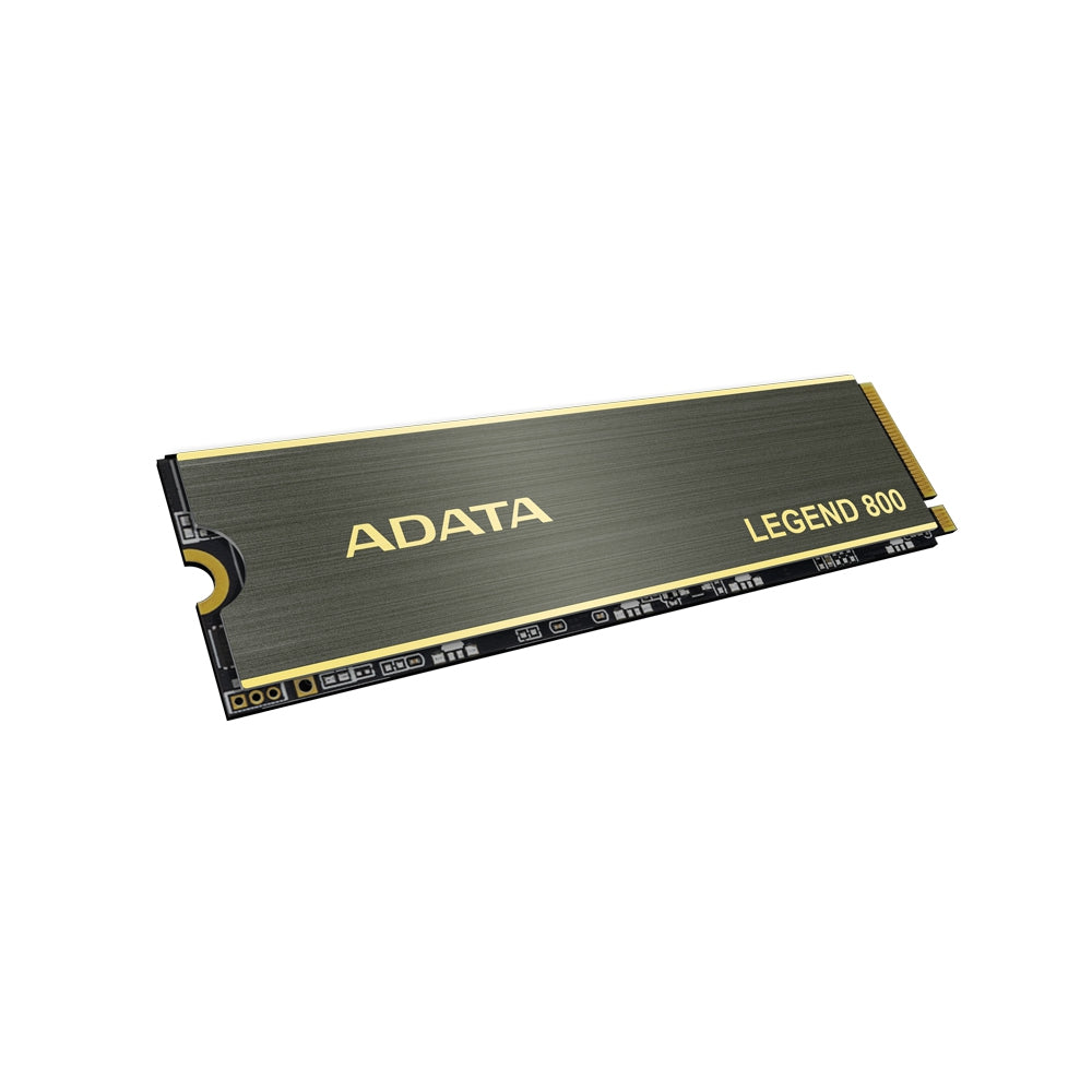 Unidad De Estado Sólido Adata Legend 800 2Tb Pcie Gen4X4 M.2 2280 Con Disipador Aluminio. Aleg-800-2000Gcs