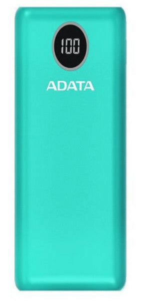 Power Bank Adata P20000Qcd Powerbank Mah. Compatible Con Qualcomm 3.0 Y Usb Delivery 3.0. Indicador Digital Carga Puertos Usb-A 1 Usb-C