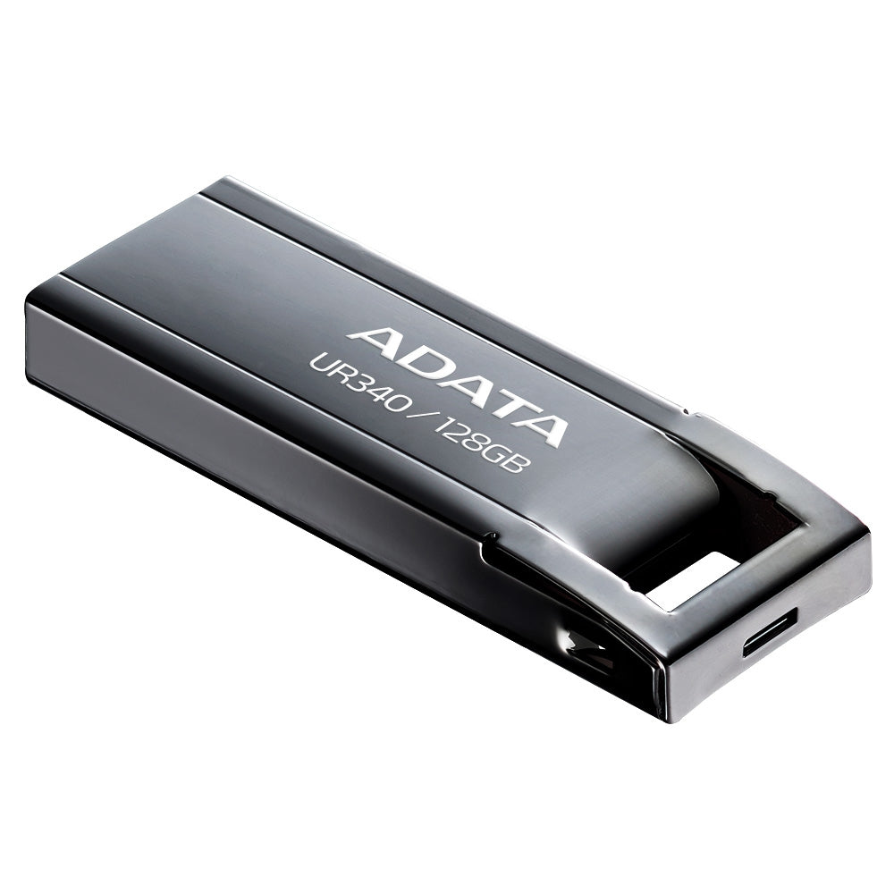 Memoria Usb Adata Ur340 Negro 128 Gb Tipo 100 Mb/S