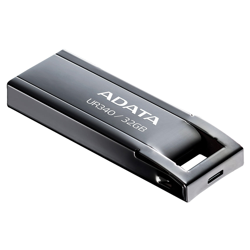 Memoria Flash Adata Ur340 32Gb Usb 3.2 Negro (Aroy-Ur340-32Gbk)