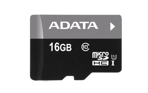 Memoria Micro Sd Adata Pemier Pro Uhs-I U1 16 Gb 30 Mb/S 10 Negro Gris