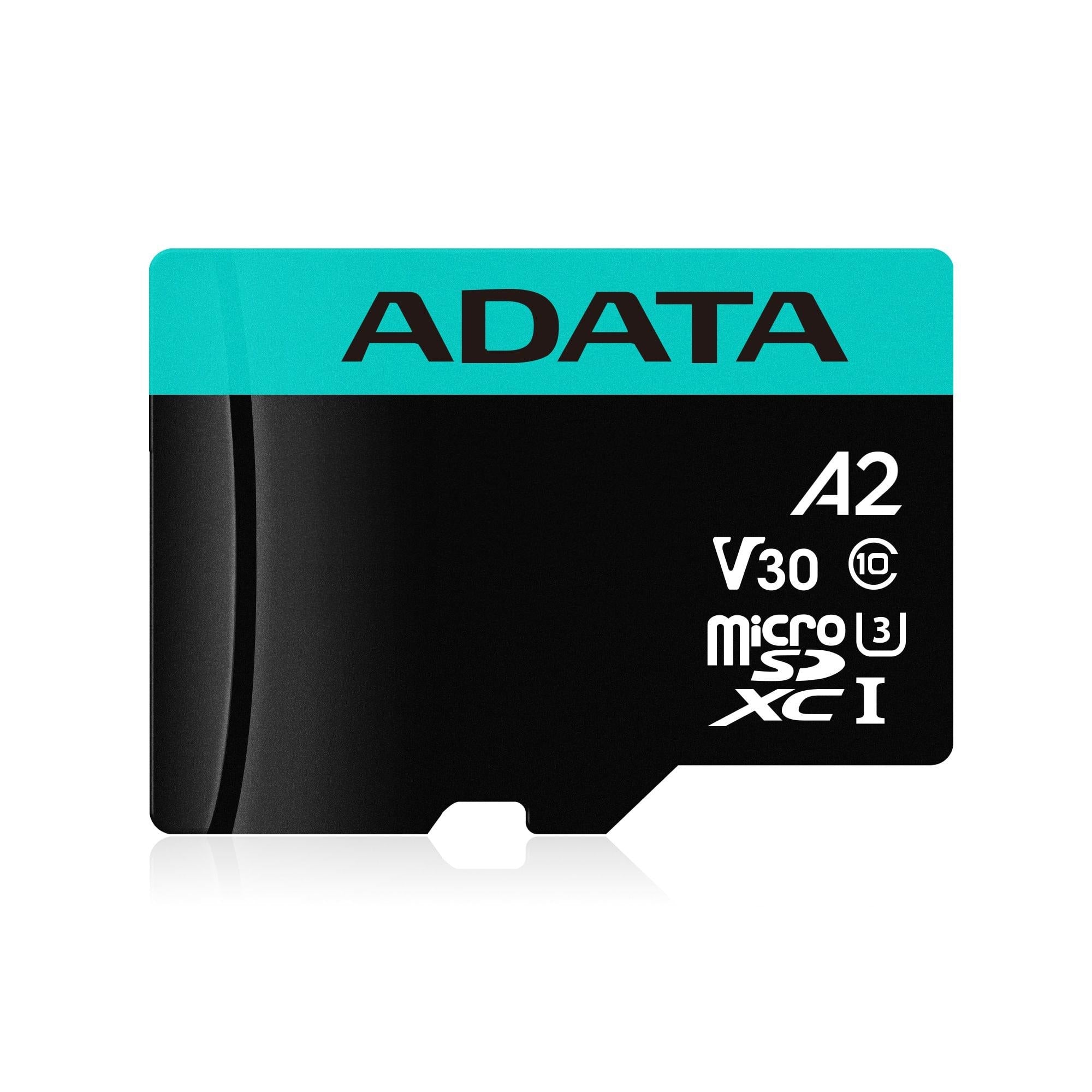 Memoria Adata Ausdx128Gui3V30Sa2-Ra1 Micro Secure Digital Microsdxc/Sdhc Uhs-I U3 128Gb Clase 10 (A2) Velocidad De Lectura Escritura 100/85 (Mb/S)