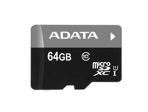 Memoria Micro Sd Adata Uhs-I U1 64 Gb 30 Mb/S 10 Negro