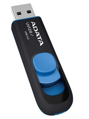 Memoria Adata 64Gb Usb 3.2 Uv128 Retractil Negro-Azul