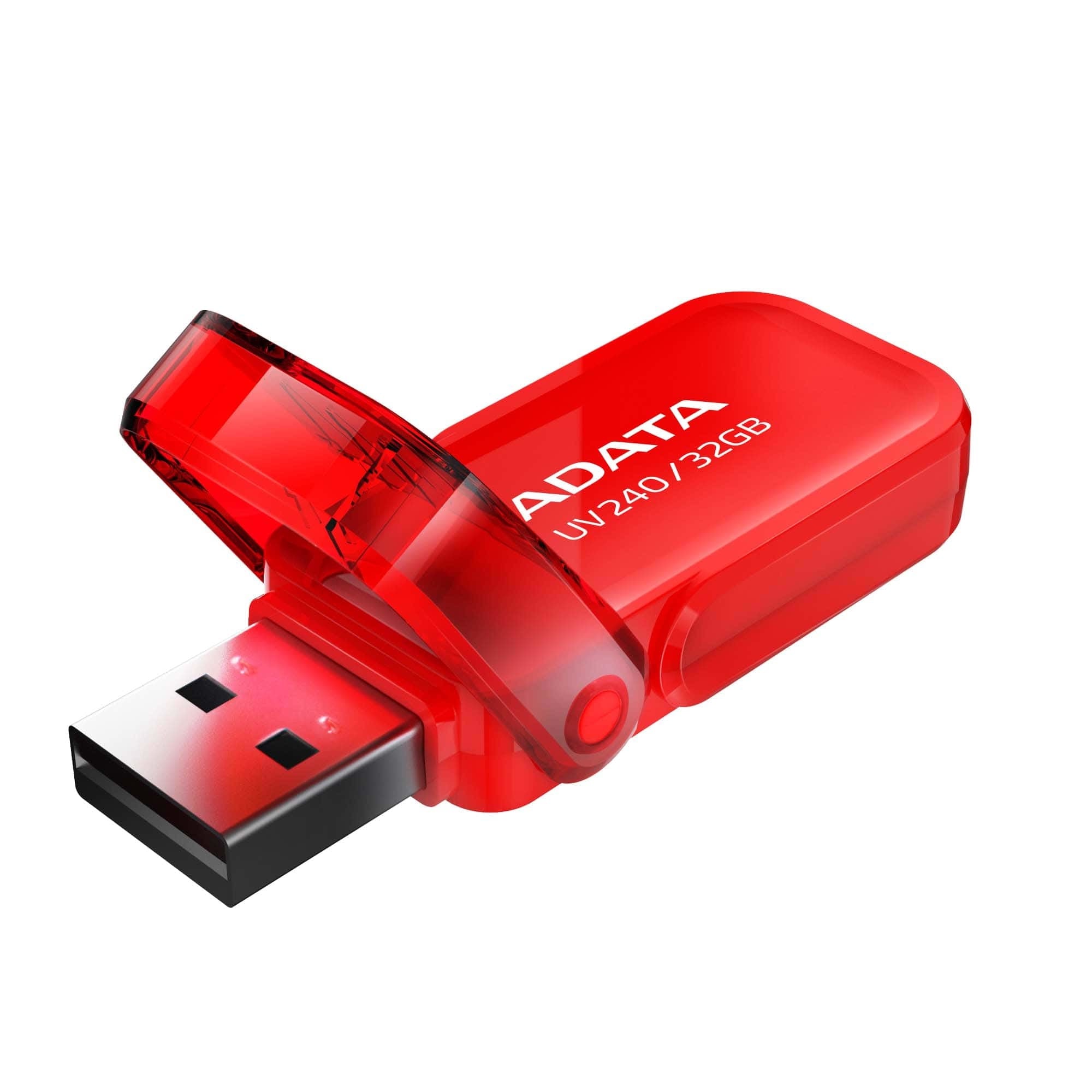 Memoria Usb 2.0 De 32Gb Adata Uv240 Rojo