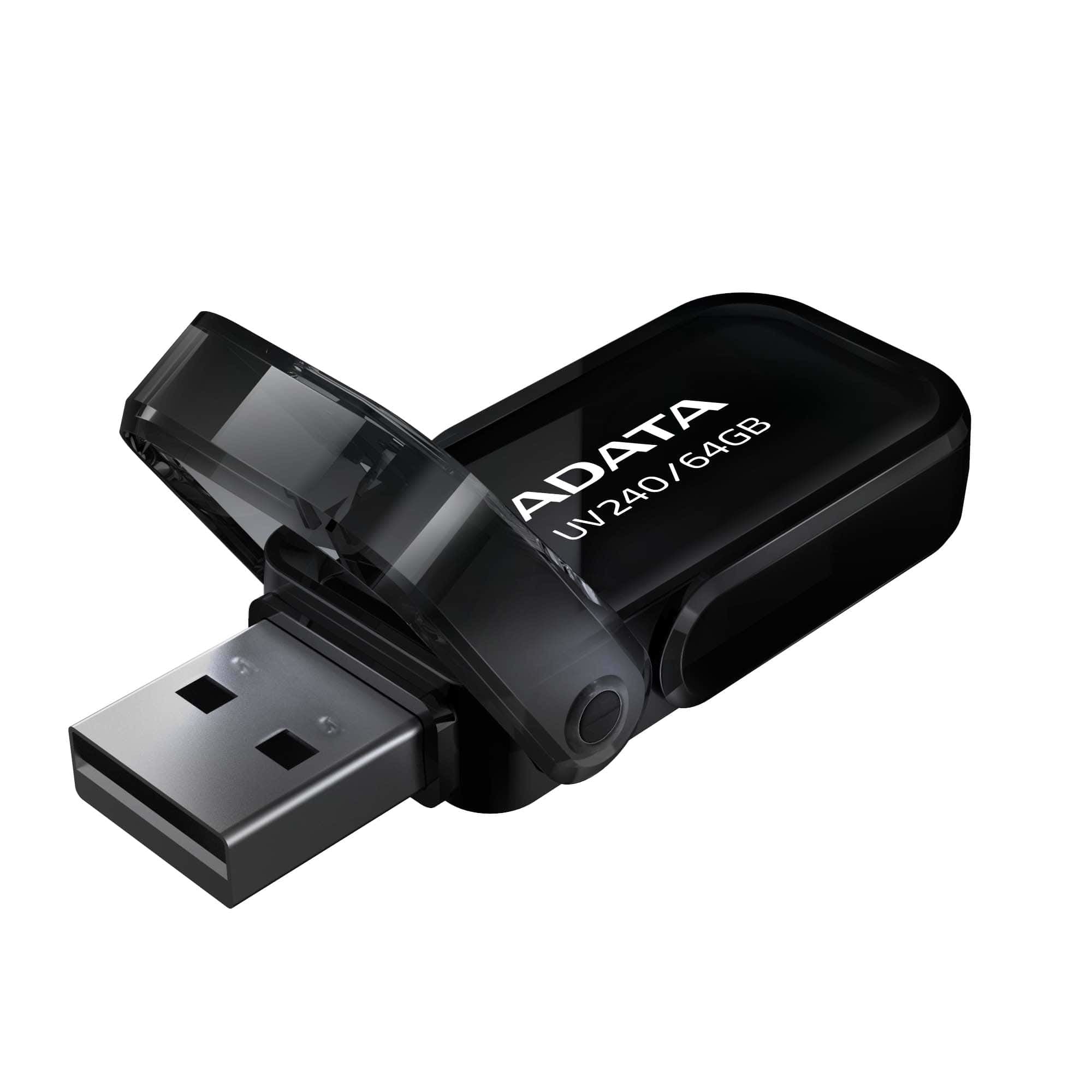 Memoria Usb Adata Auv240-64G-Rbk Negro Gb