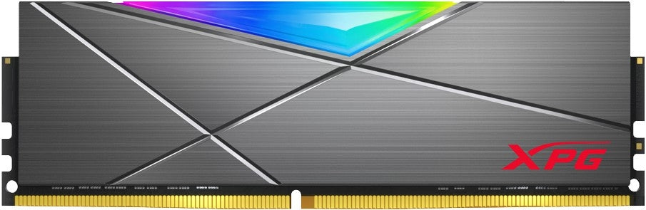 Memoria Ram Adata Spectrix D50 8 Gb Ddr4 3200 Mhz Udimm Con Iluminación Rgb. Disipador Tungsten Grey