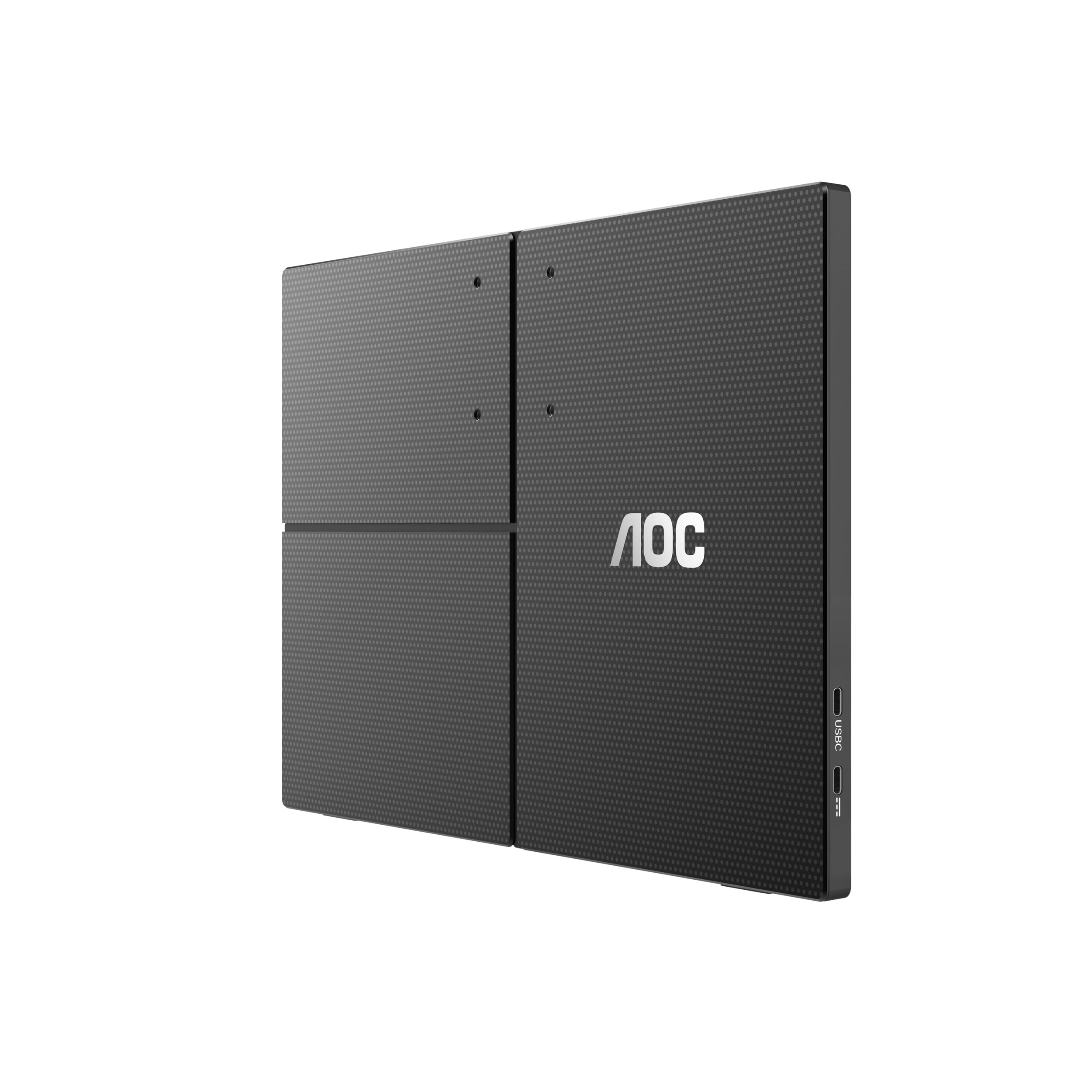 Monitor Portatil Led Aoc 16T3E / Color Negro / Panel Ips 15.6 / Usb-C /  Aspecto 16:9 / Tiempo De Respuesta 4Ms / Vesa  50X50 Mm / Resolucion 1920 X 1080 / 60 Hz / Contraste 700:1 / Brillo 250 Cd/M2