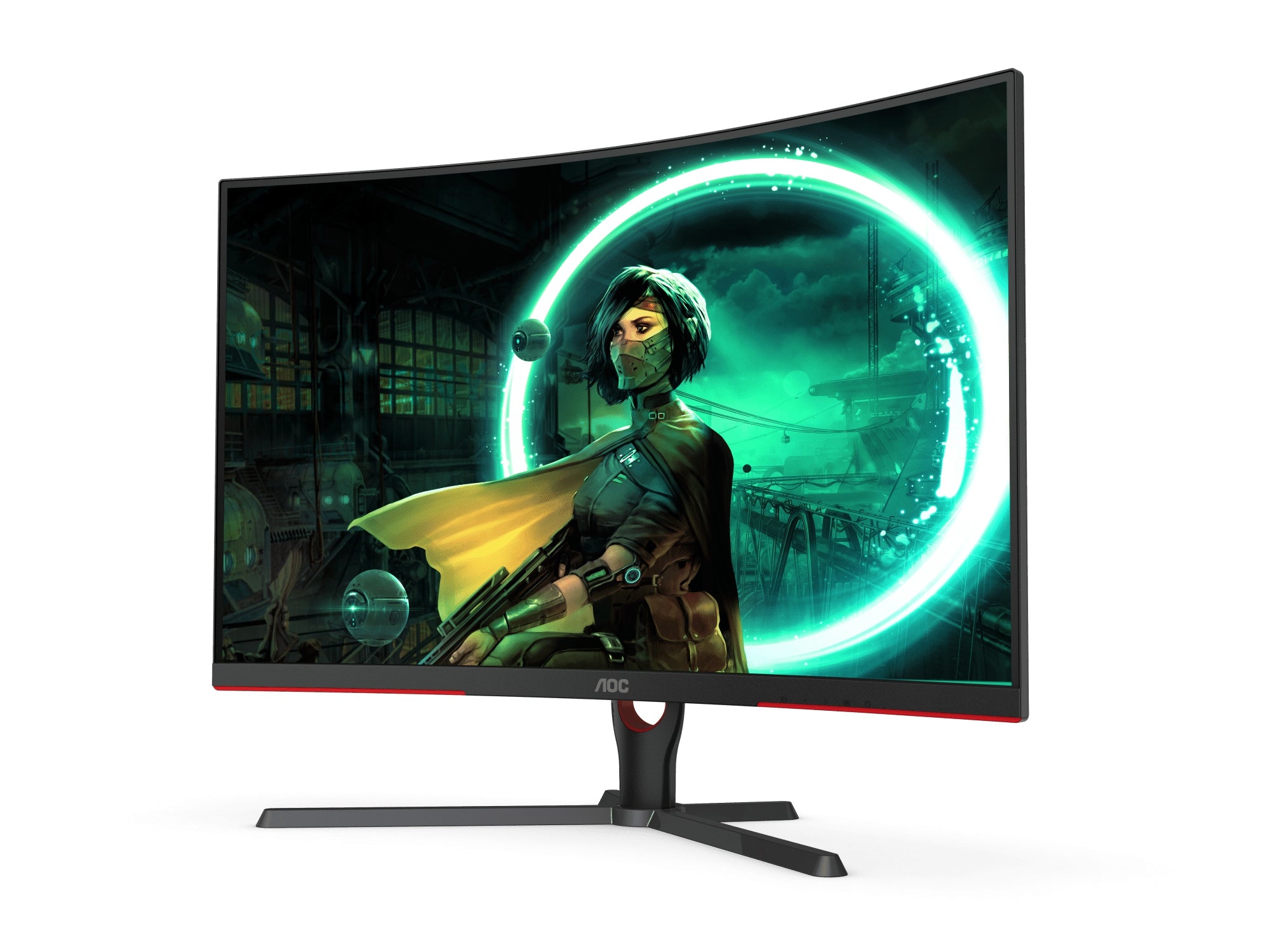 Monitor Aoc C32G3E Gaming 250Cd/M2 1920 X 1080 Pixeles 1Ms Negro