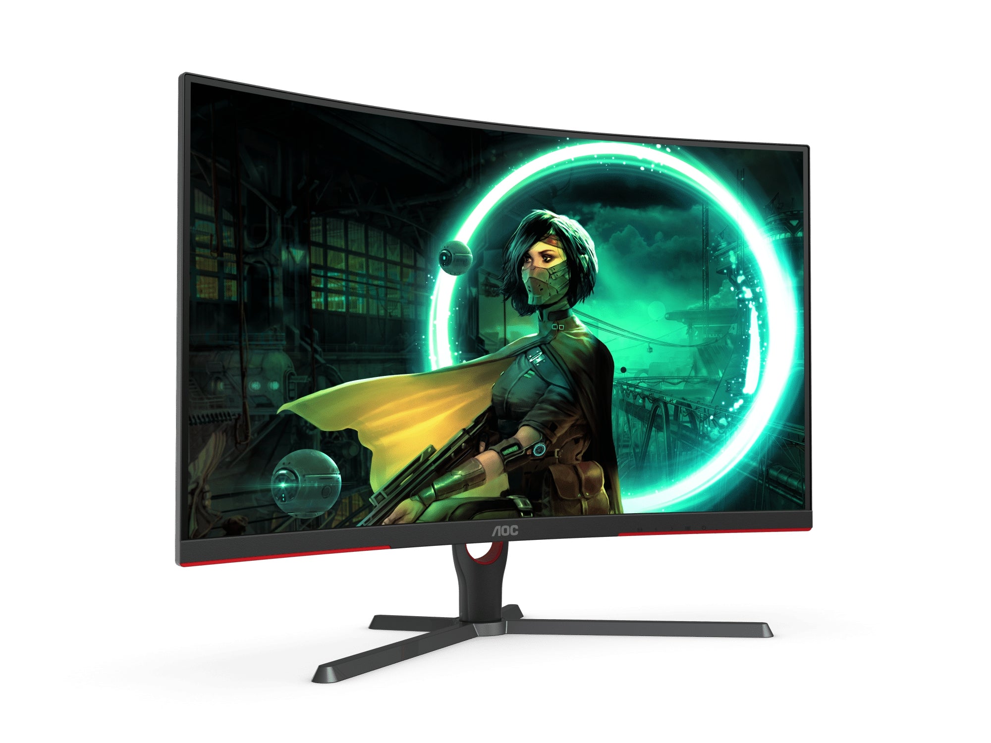 Monitor Aoc C32G3E Gaming 250Cd/M2 1920 X 1080 Pixeles 1Ms Negro