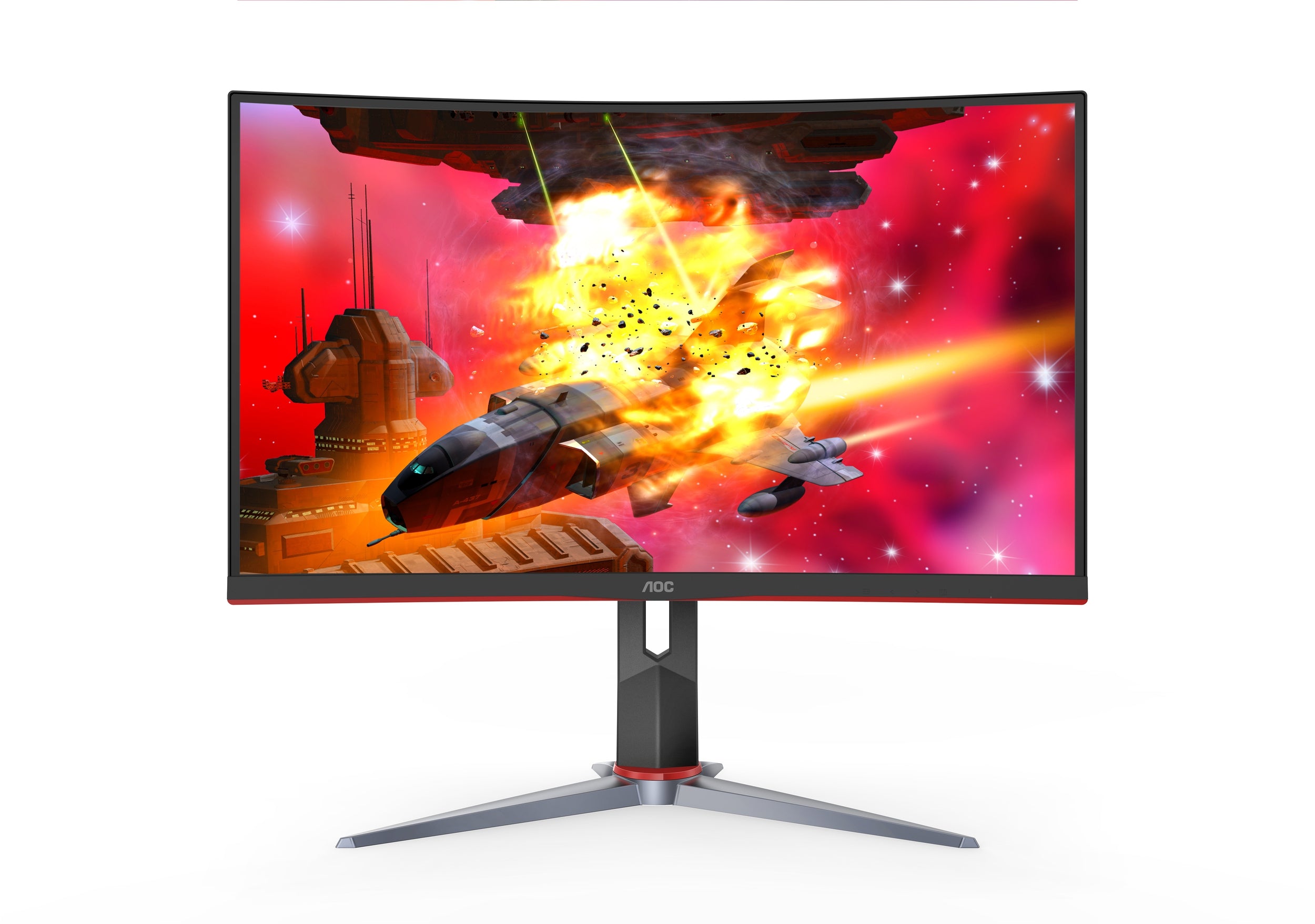 Monitor Aoc Cq32G2S 1920 X 1080 Pixeles Ms Negro