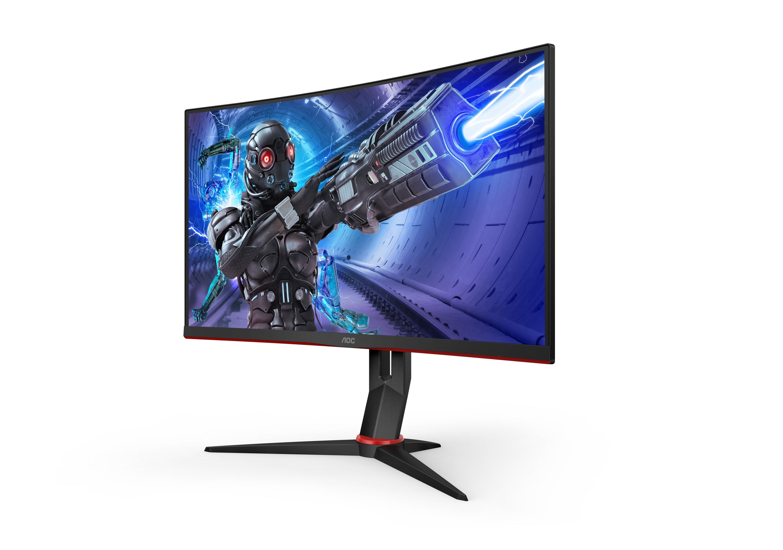 Monitor Aoc Cq32G2S 1920 X 1080 Pixeles Ms Negro