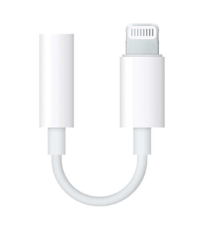 Adaptador De Lighning Jack 3.5 Mm Apple Mmx62Am/A Color Blanco Adaptadores