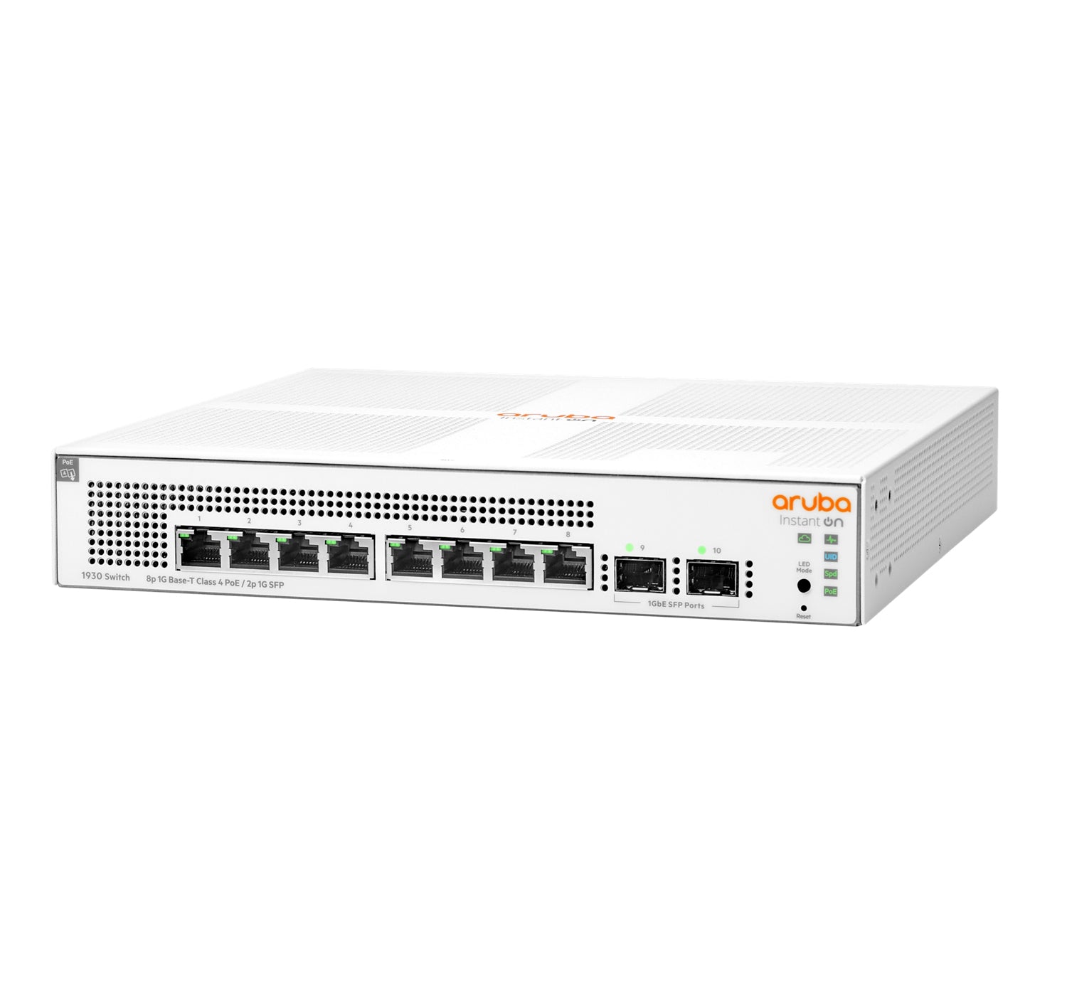 Switch Aruba Jl681A Instant On 1930 8G Poe Clase 4 2Sfp 124 W (Jl681A)