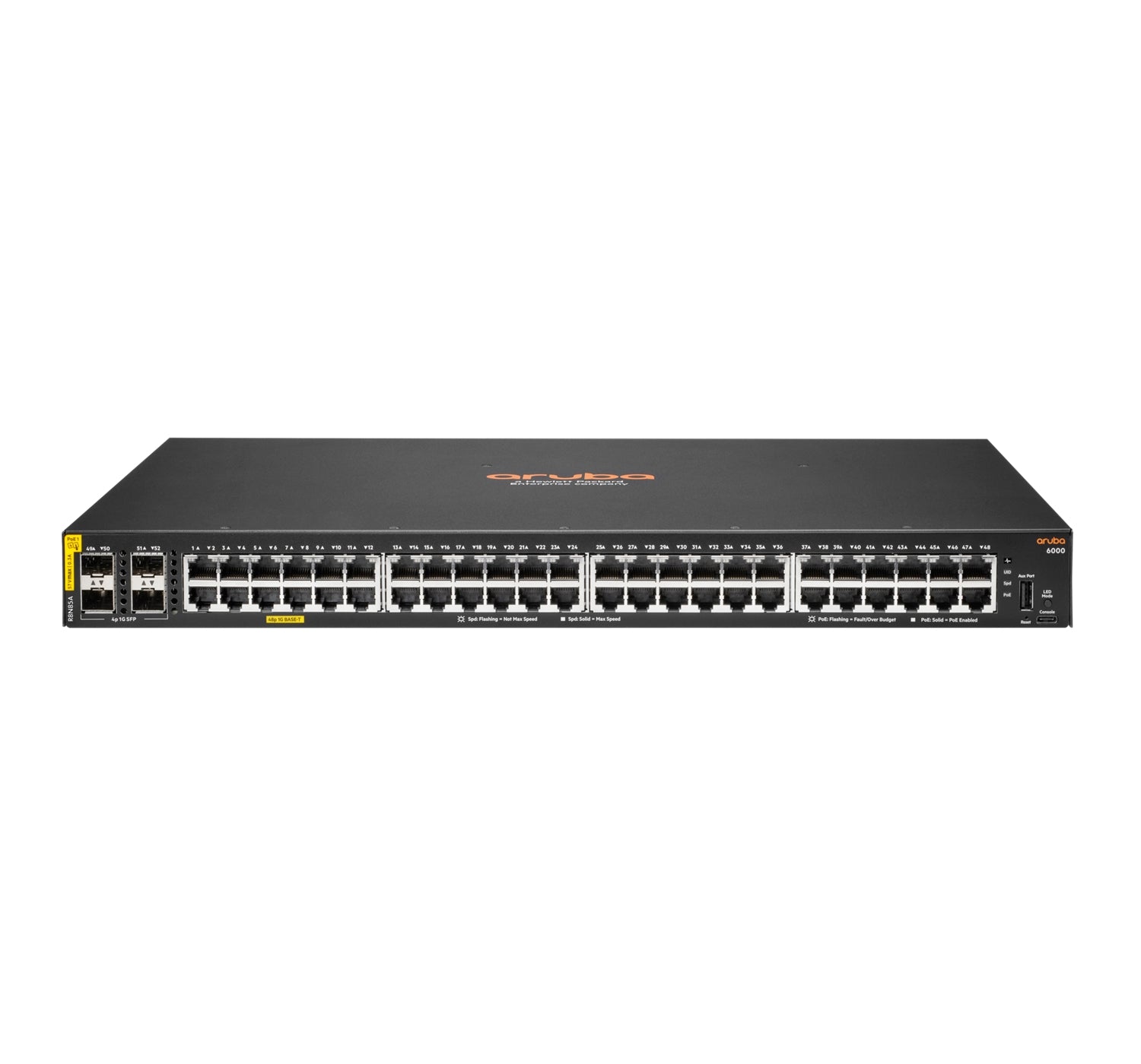 Switch Aruba Instant On Hpe Cx 6000 48 Puertos Poe Sfp