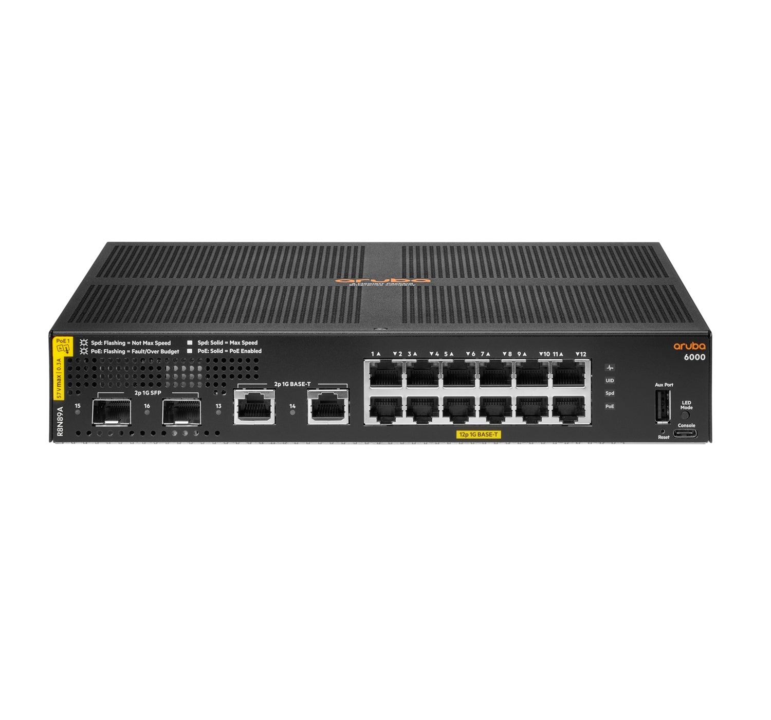 Switch Aruba Instant On 6000 12 G Clase 4 Poe G/2 Sfp 139 W