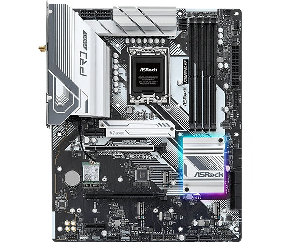 Mb Asrock Z790 Pro Rs Wifi/14Th 13Th 12Th Va Gen/Lga 1700/192 Gb Ddr5 7200Mhz/1 Pcie 5.0X16/1 Pcie 4.0X16/1 Pcie 3.0X1/8 Sata3/4 Hyper M.2 Gen 4X4/1 M.2 Key-E Wifi/7 Usb 3.2/8 Usb 2.0/2 Usb C