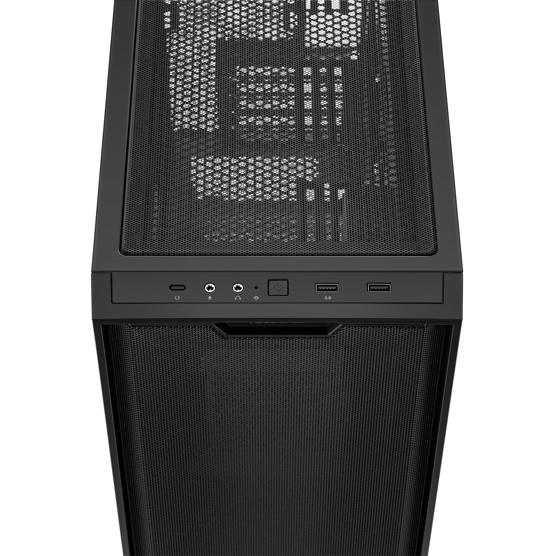 Gabinete Asus A21 Case/Blk Con Ventana Mini-Tower Micro Atx Mini-Itx Usb 3.0 Sin Fuente Negro