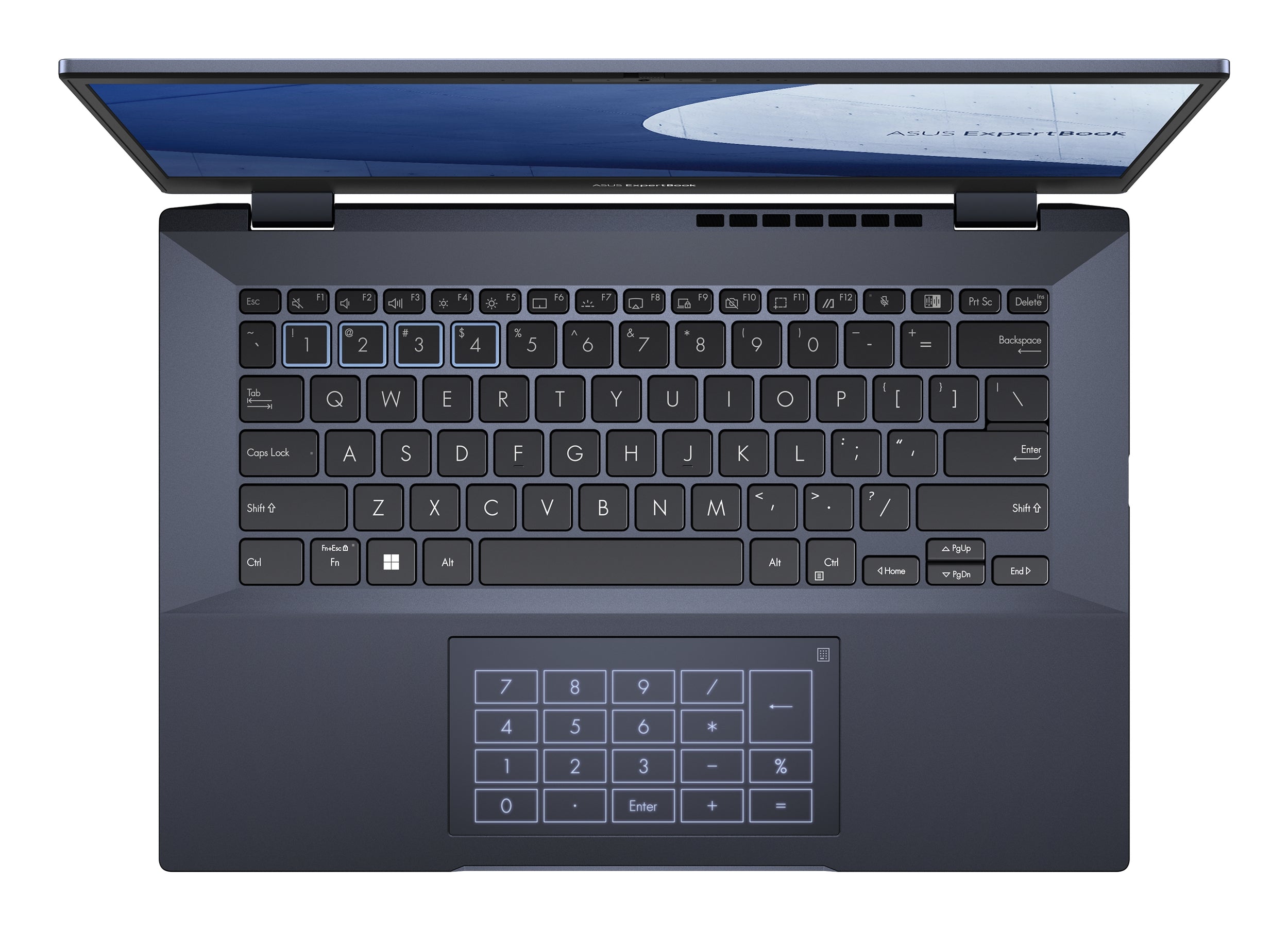 Laptop Asus Expertbook B5402Cba, Core I5-1240P, 8Gb, 512Gb Ssd, 14 Pulgadas Fhd, Win 11 Pro, Star Black, Lector De Huella, Sd Card Reader, Grado Militar, 1 Año De Garantia