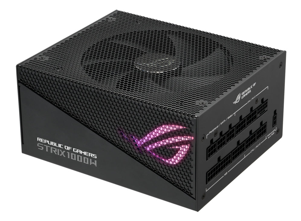 Fuente De Poder Asus Rog-Strix-1000G-Aura-Gaming 1000W/Gold/80Plus