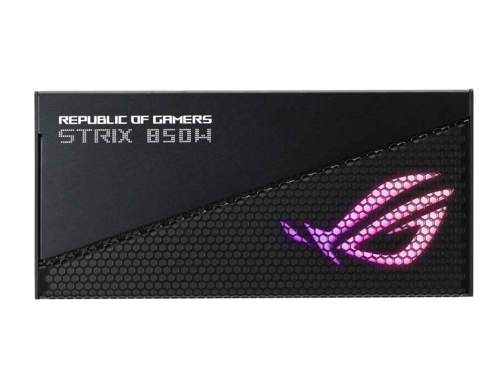 Fuente De Poder Asus Rog-Strix-850G-Aura-Gaming 850W Gold Edition 80 Plus 20+4 Pin Atx 135Mm