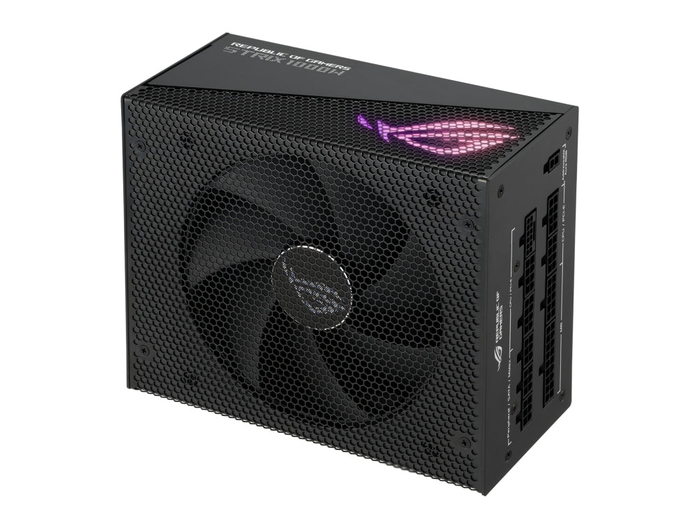 Fuente De Poder Asus Rog-Trix-1000G-Aura-Gaming Strix 1000W Gold Edition 80 Plus 20+4 Pin Atx