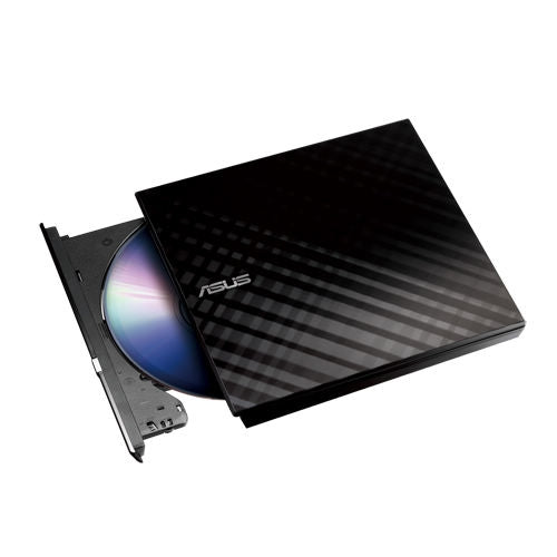 Quemador De Dvd Asus Sdrw-08D2S-U/Blk/G/As Lite Dvd-R 8X Dvd+Rw Usb 2.0 Externo Negro