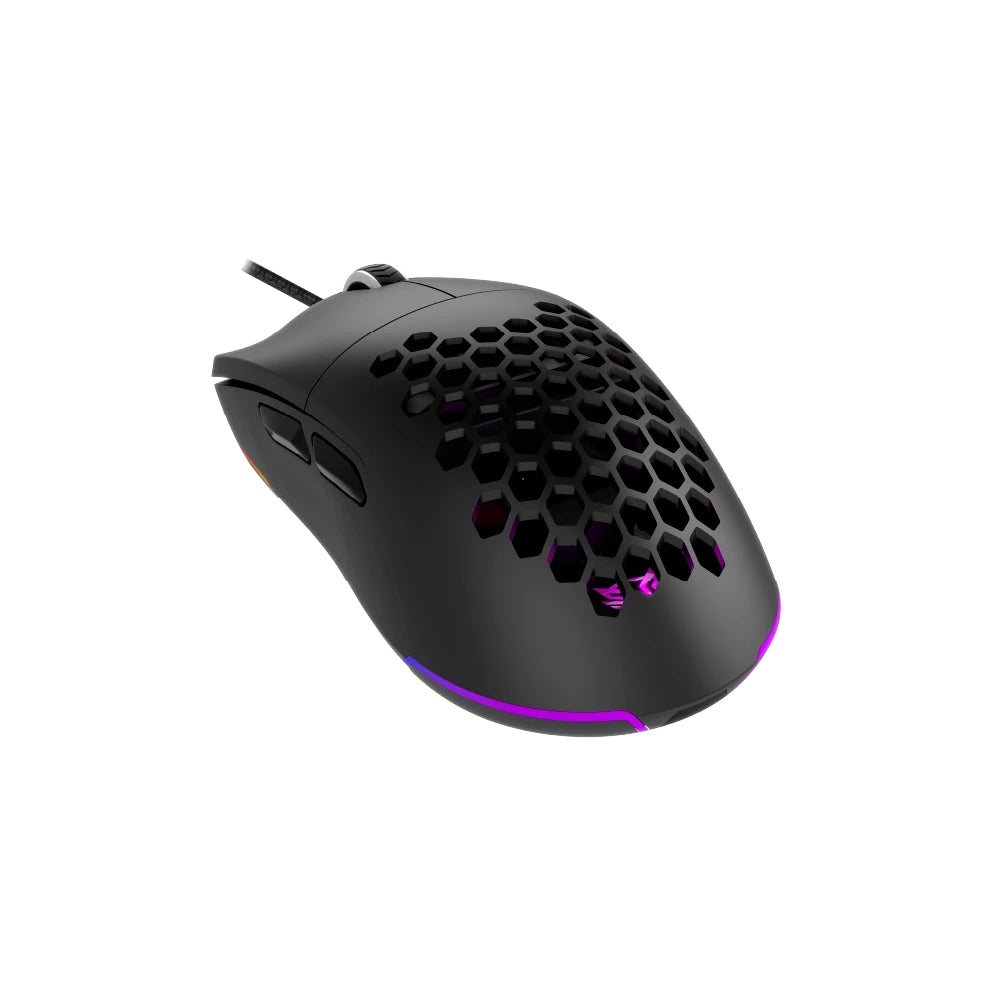 Mouse Gamer Balam Rush Speedr Evo Mg939 / Alambrico Usb / Desplazamiento Ultra Speed / 6 Botones / Optico / 12800 Dpi Ajustables / Rgb / Caratulas Intercambiables / Negro / Br-936880