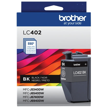 Cartuchos Brother Lc402Bk De Tinta Negro