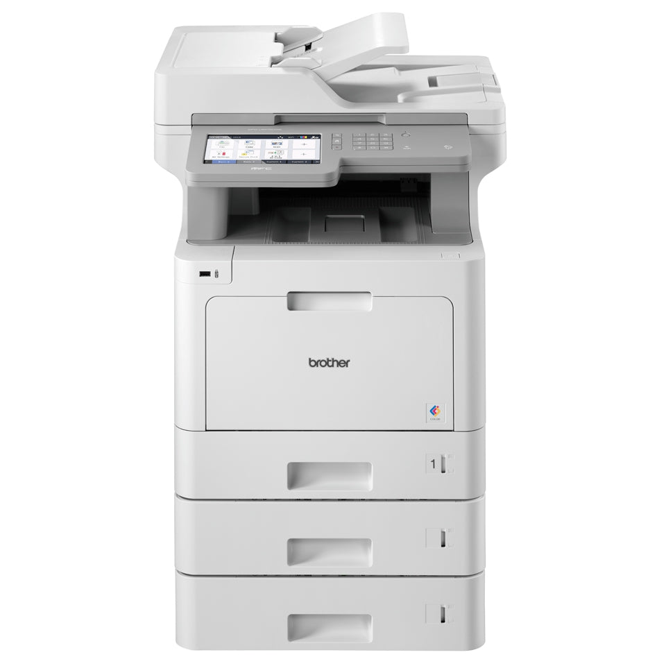 Impresora Multifuncional Brother Mfc-L9570Cdw Láser Color Valor Mfcl9570Cdw 33 Ppm B/N/Color Full Dúplex Gigabit Ethernet Wifi Cama Plana Oficio Tóners De Hasta 9000 Págs