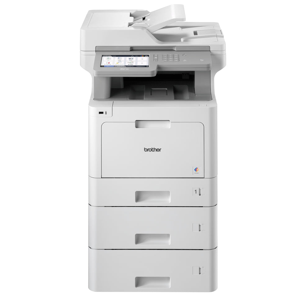 Impresora Multifuncional Brother Mfc-L9570Cdw Láser Color Valor Mfcl9570Cdw 33 Ppm B/N/Color Full Dúplex Gigabit Ethernet Wifi Cama Plana Oficio Tóners De Hasta 9000 Págs