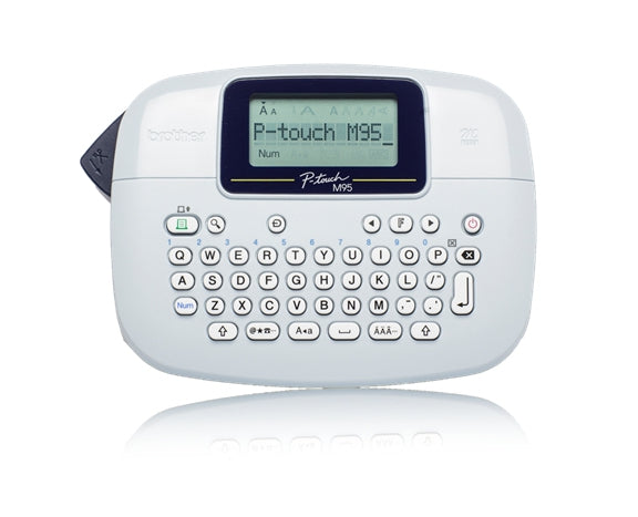 Rotulador Brother Ptm95 P-Touch Térmica Directa Teclado Qwerty Imprime Etiquetas No Laminadas De Hasta 12 Mm Ancho