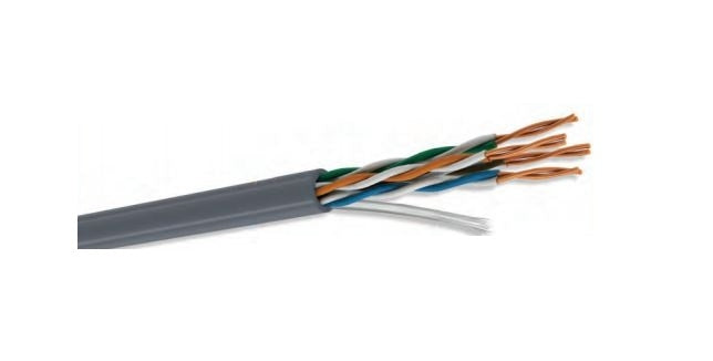 Cable Utp Condumex 66445632 Cat5E Para Interior Pares 24 Awg Bobina De 305 Mts 100% Cobre Color Gris