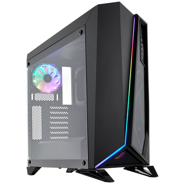 (Open Box) Gabinete Corsair Spec Omega Rgb Black Atx Cc-9011140-Ww