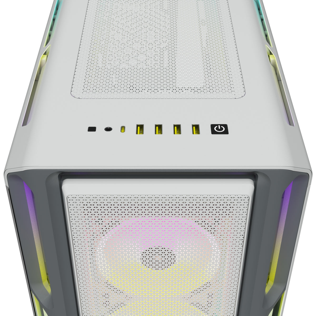 Gabinete Corsair Icue 5000T Rgb Tg, White Cc-9011231-Ww