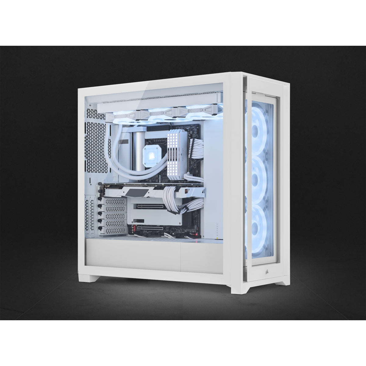 Gabinete Corsair Icue 5000X Rgb Se Tg, White Cc-9011233-Ww