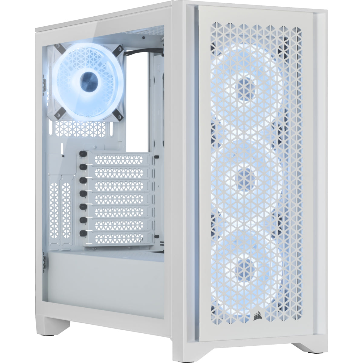 Gabinete Corsair Icue 4000D Rgb Airflow Mid-Tower, White Cc-9011241-Ww