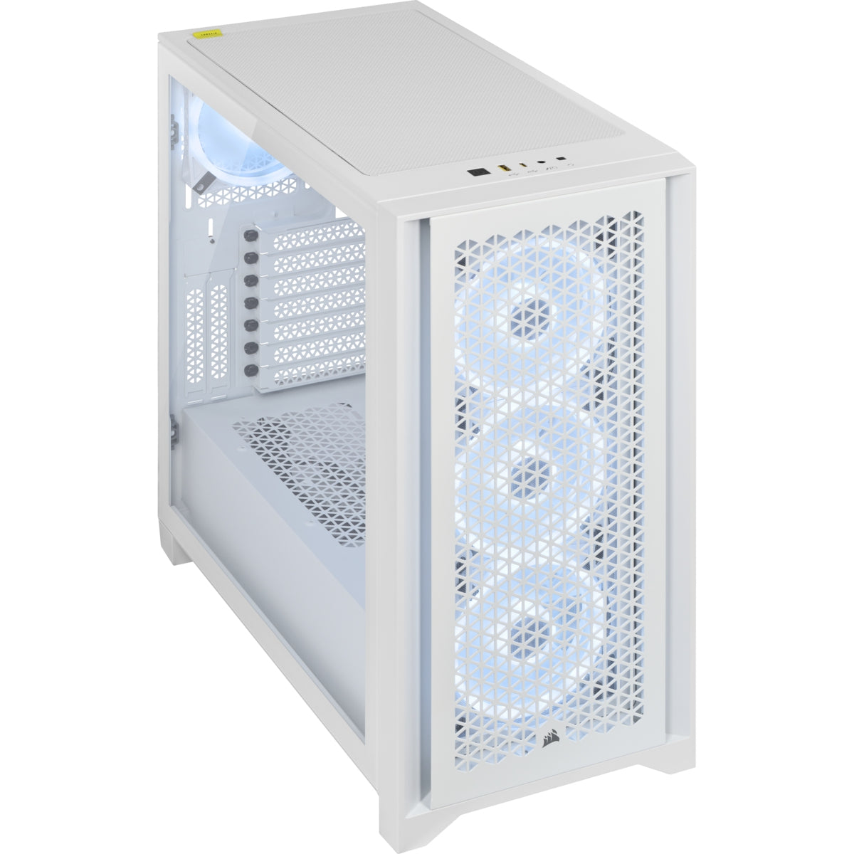 Gabinete Corsair Icue 4000D Rgb Airflow Mid-Tower, White Cc-9011241-Ww