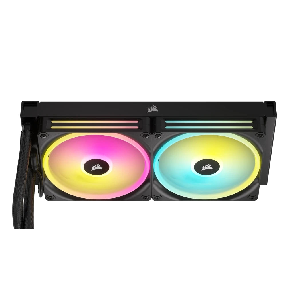 Disipador Con Enfriamiento Liquido Corsair Icue Link H115I / 280 Mm/ S-1700 1200/ Am5 Am4/ Rgb