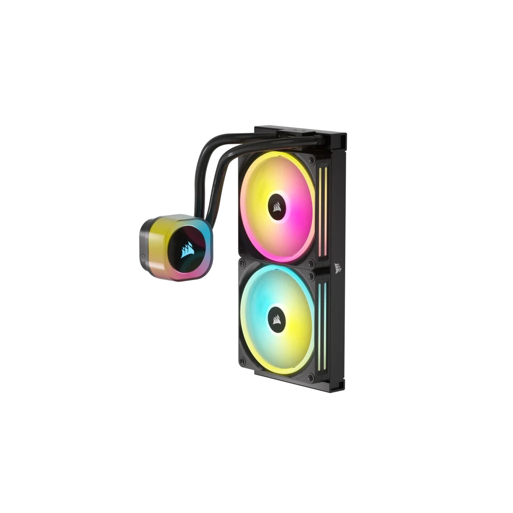 Disipador Con Enfriamiento Liquido Corsair Icue Link H115I / 280 Mm/ S-1700 1200/ Am5 Am4/ Rgb