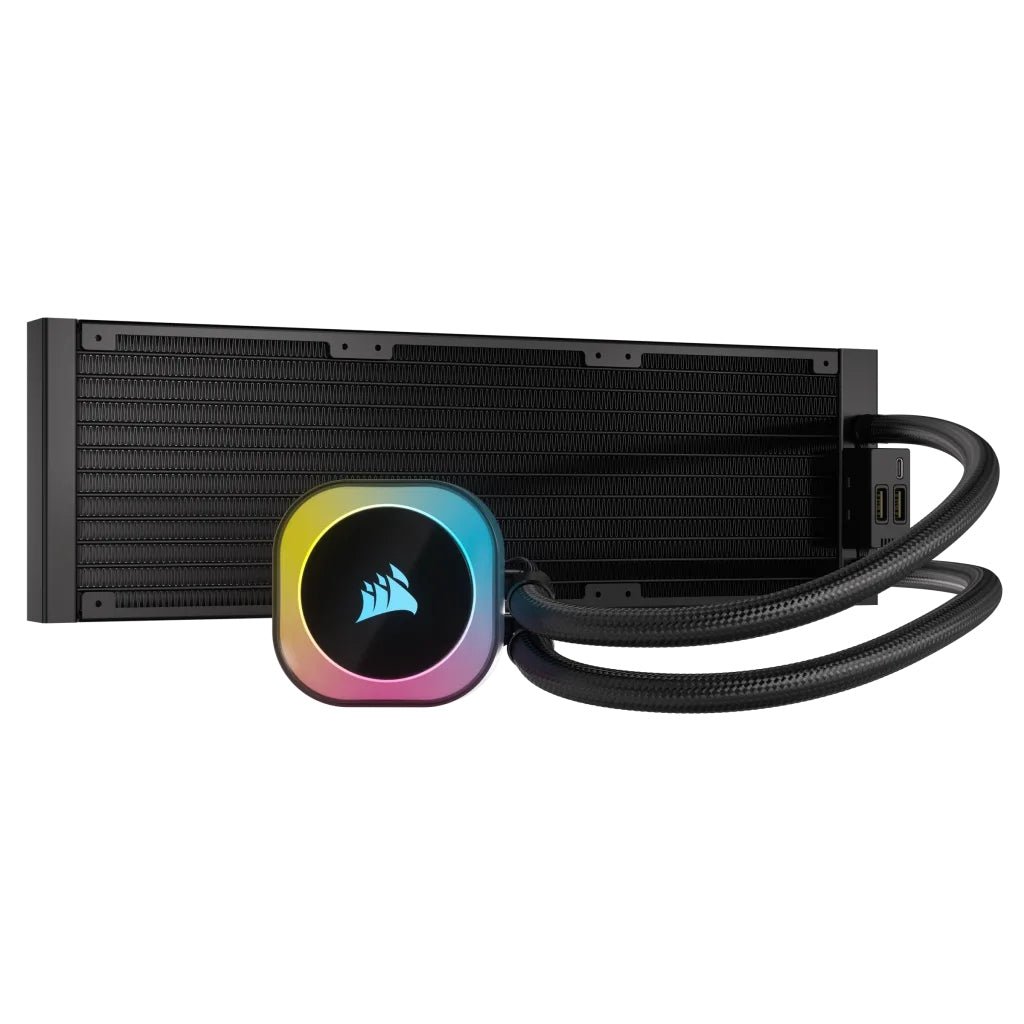 Disipador Con Enfriamiento Liquido Corsair Icue Link H150I Aio / 360 Mm/ S-1700 1200/ Am5 Am4/ Rgb