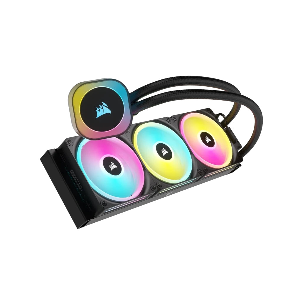 Disipador Con Enfriamiento Liquido Corsair Icue Link H150I Aio / 360 Mm/ S-1700 1200/ Am5 Am4/ Rgb