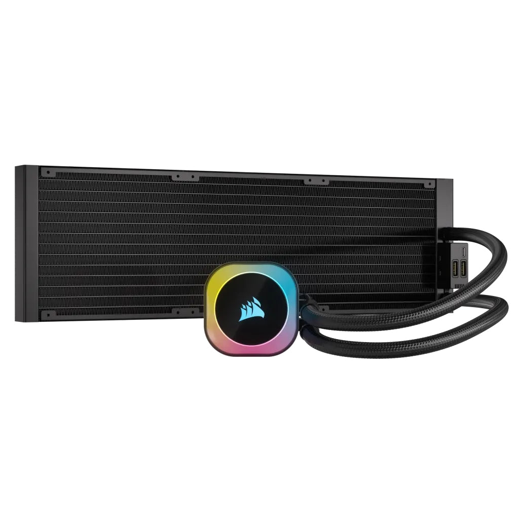 Disipador Con Enfriamiento Liquido Corsair Icue Link H170I Aio / 420 Mm/ S-1700 1200/ Am5 Am4/ Rgb