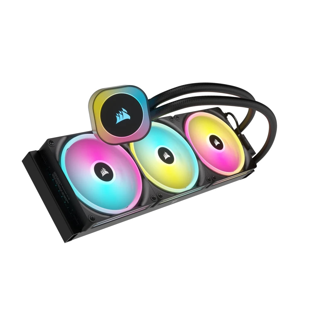 Disipador Con Enfriamiento Liquido Corsair Icue Link H170I Aio / 420 Mm/ S-1700 1200/ Am5 Am4/ Rgb