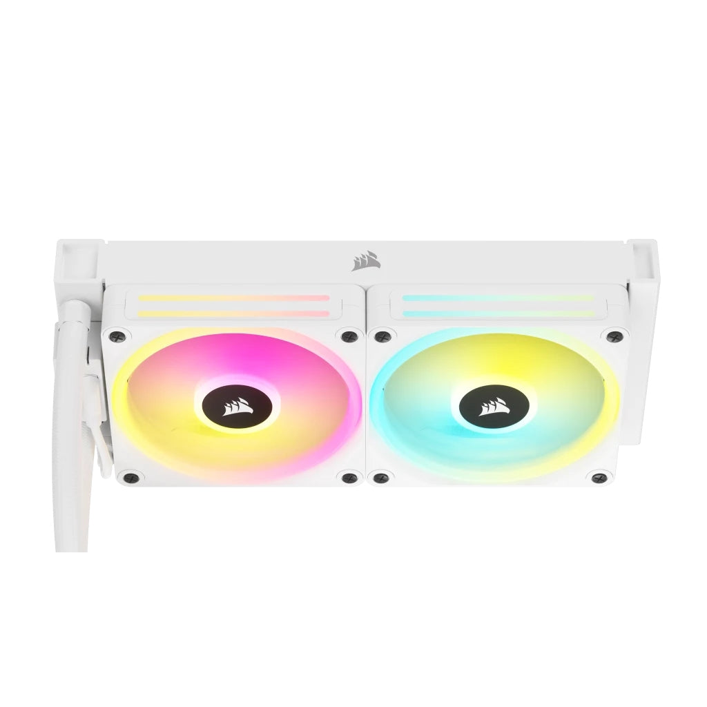 Disipador Con Enfriamiento Liquido Corsair Icue Link H100I Aio / 240 Mm/ S-1700 1200/ Am5 Am4/ Rgb