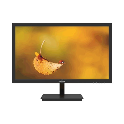 Monitor  Dahua Led De 19 Pulgadas/ Full Hd/ Especial Para Videovigilancia/ Trabajo 24/7/ Tiempo De Respuesta De 5Ms/ Entrada Hdmi And Vga/ Bajo Consumo De Energía