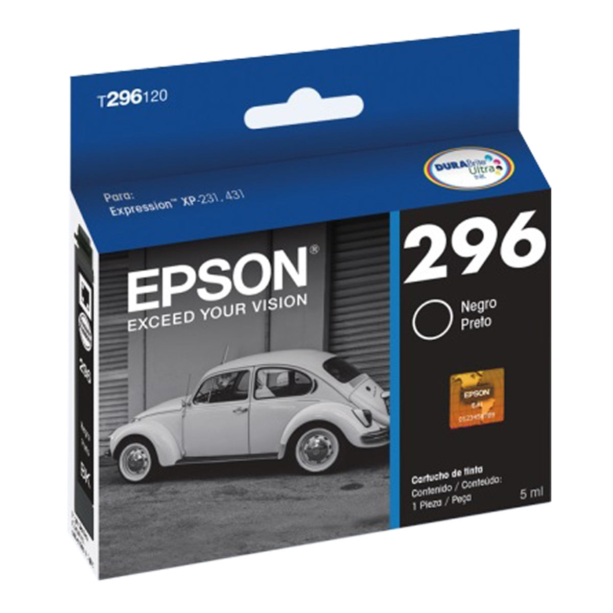 Cartucho Epson Negro Std Inyección De Tinta Caja